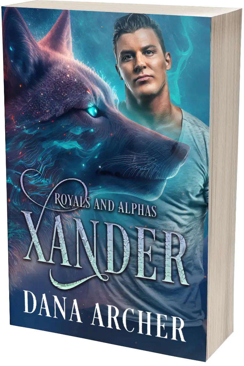 xander paperback mockup